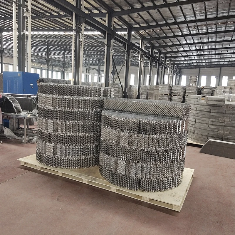 Metal Silk Screen Wire Gauze Structured Packing Metal Perforated Plate Corrugated Structured Packing for Distillation Column