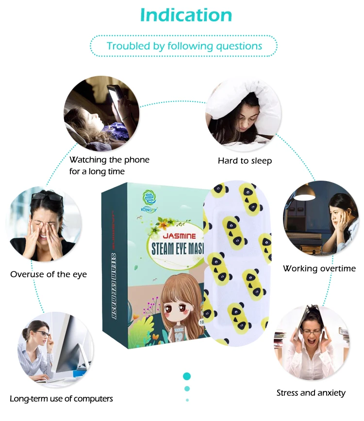 High Effective Sleep Steam Eye Mask Portable Steam Eye Mask Steam Quick