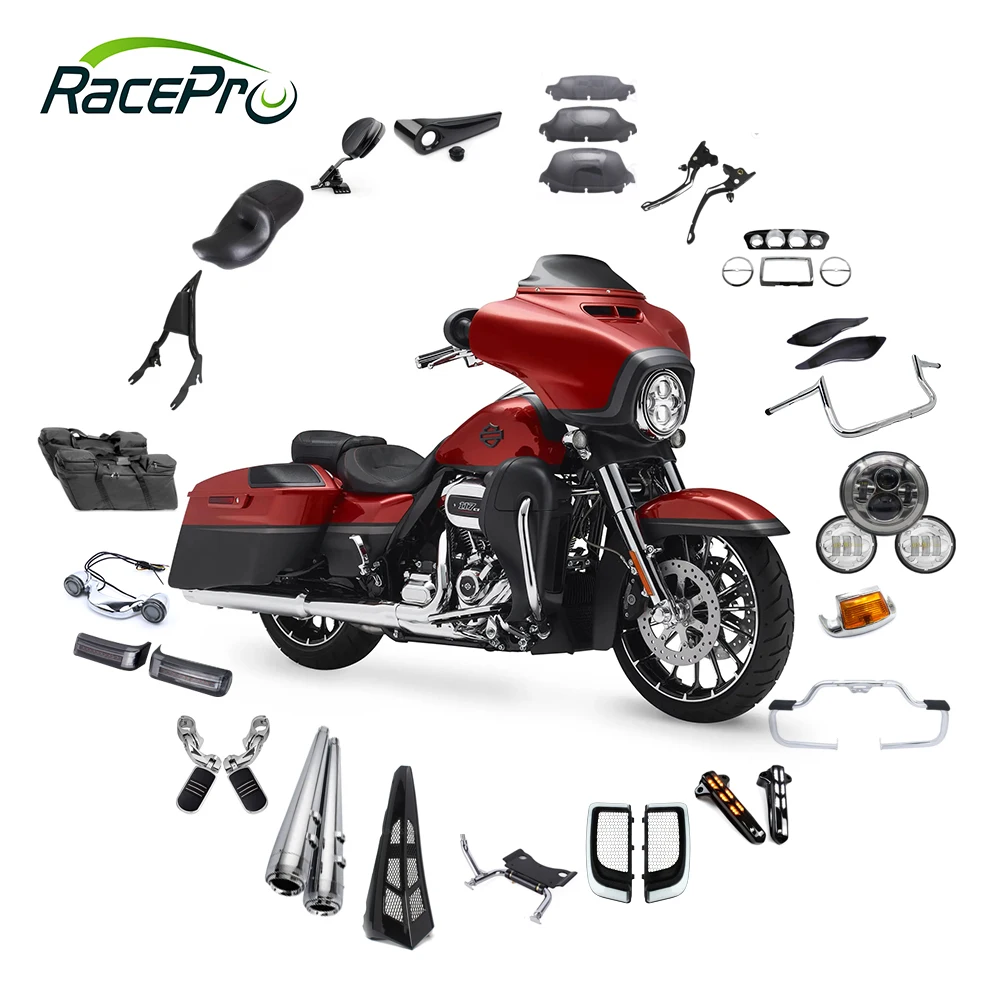 RACEPRO NEW Arrival STREET GLIDE Motorcycle Accessories for Harley Davidson Grand American Touring STREET GLIDE