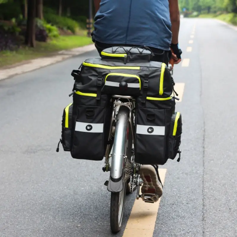 folding bike pannier bolsas