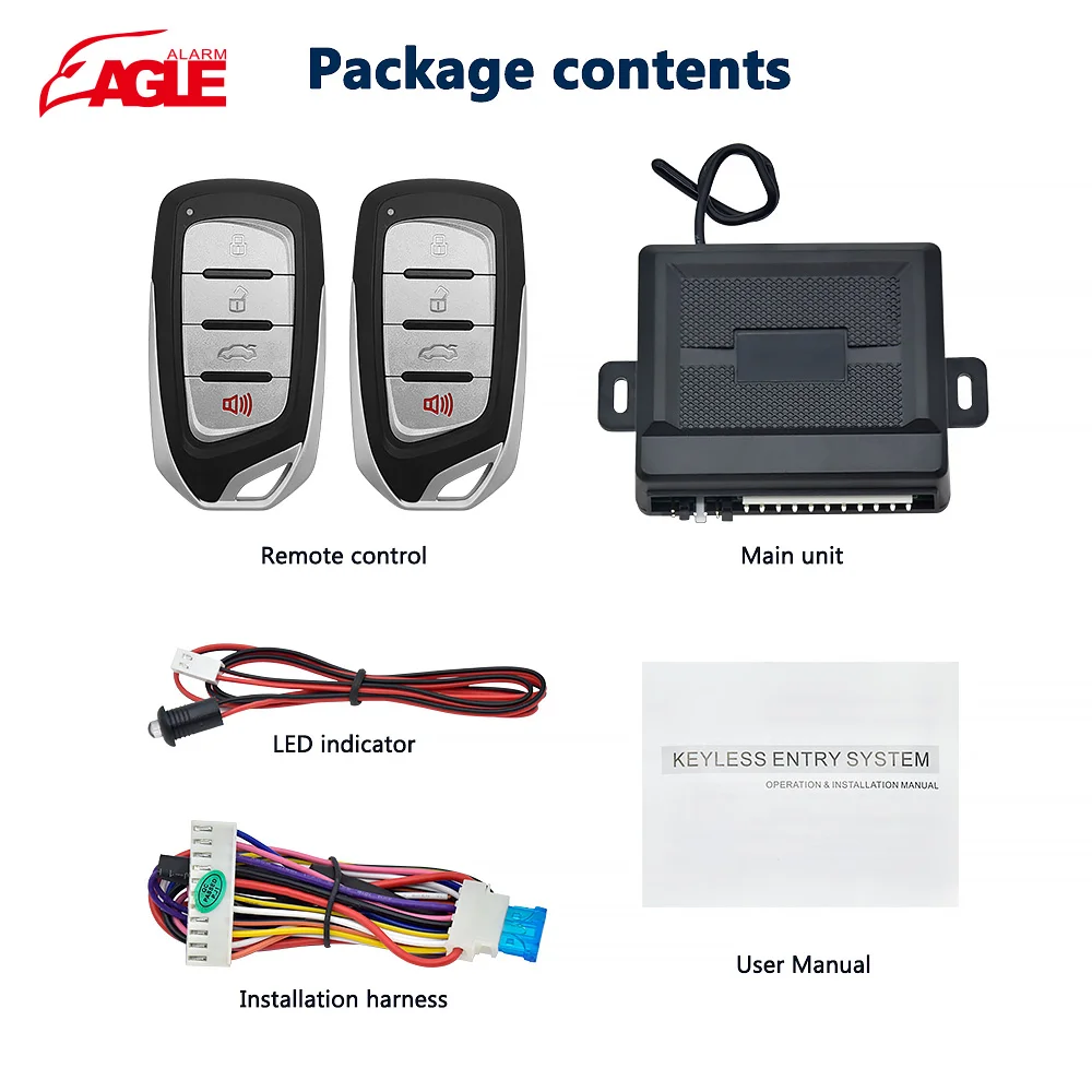 Alibaba.com: Remote Control Keyless Entry for Car, Auto Smart Central ...