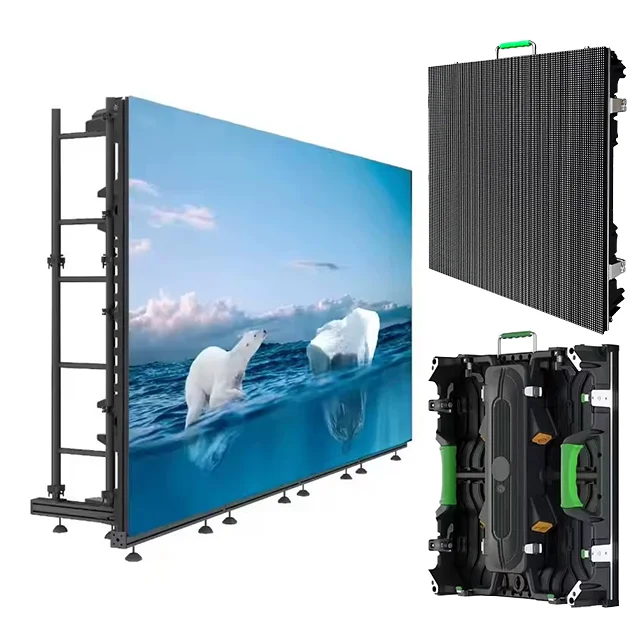 Indoor P1.953/P2.604/P2.976/P3.91/P4.81 4K HD Rental LED Screen Video Wall for DJ Concert Event Show Stage Display