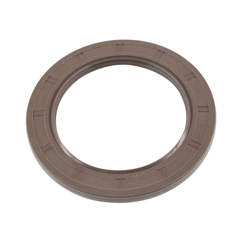 Car Engine Parts Crankshaft Oil Seal 21443-2B020 Rear Main Seal 108*76*8mm G4FC G4FD G4FA Engine Crankshaft Seal for Hyundai