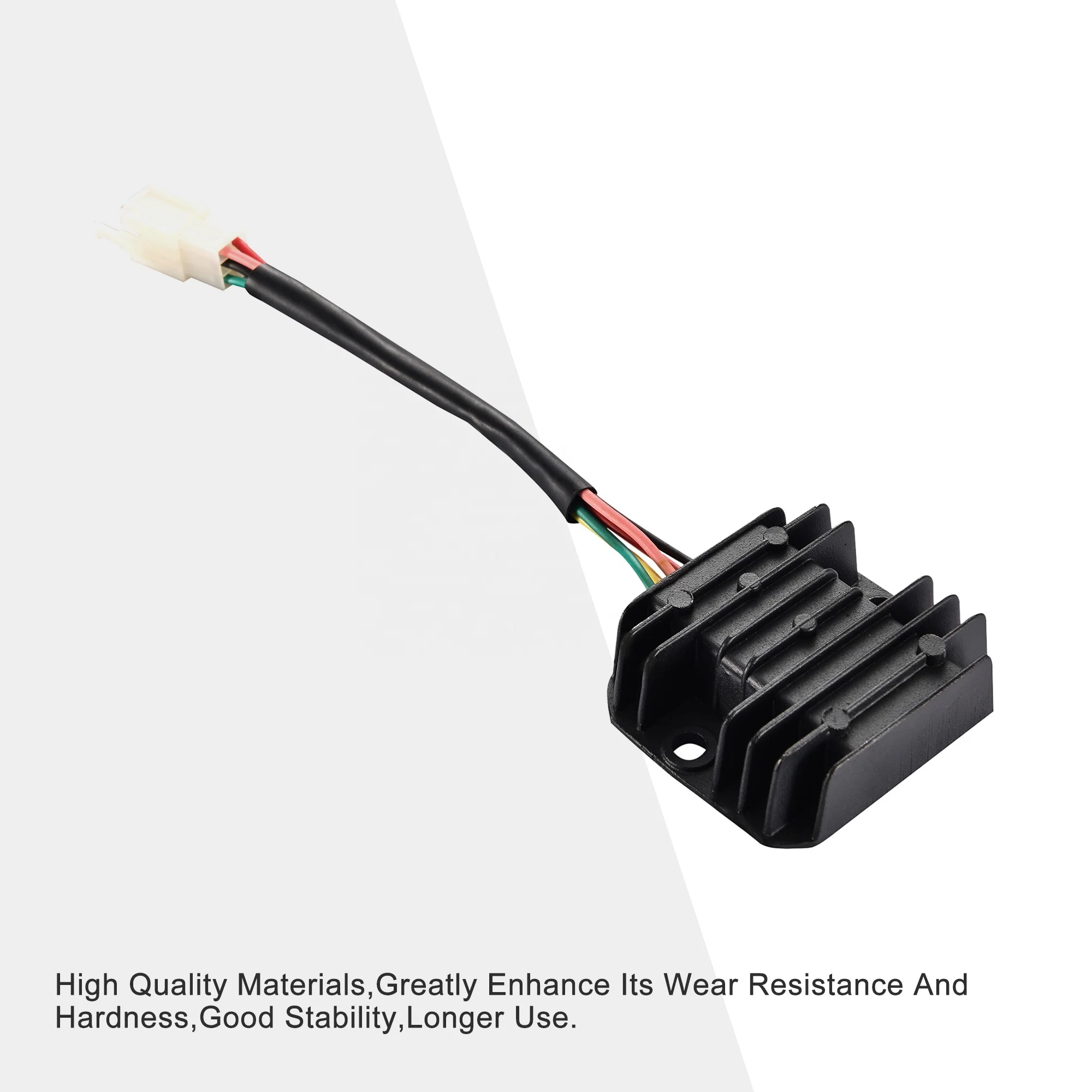 GOOFIT 5 Pin Voltage Regulator Rectifier Replacement for GY6 CG 125cc 150cc 200cc 250cc ATV Dirt Bike Go Kart Moped Scooter
