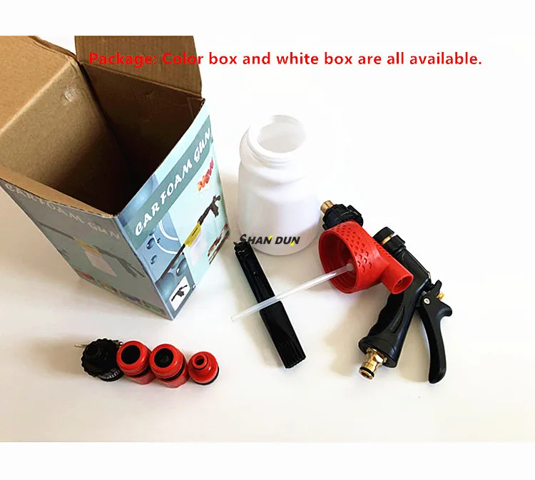 Low Pressure Garden Hose Snow Foamer For Car,900 Ml Adjustable Foam