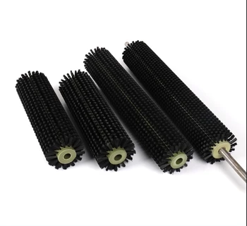 Nylon Industrial Roller Brush For Industrial Barb Removal