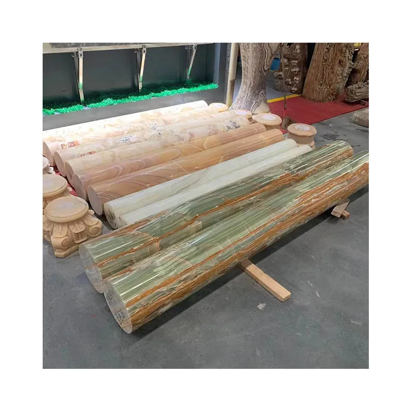 ប៉ីលាររ៉ូម៉ាំងតុបតែងបន្ទប់ប្រើប្រាស់បែបទំនើប ប៉ីលារមានជើងធ្វើពីថ្មអូនីច រូបព្រះពុទ្ធបែបធម្មជាតិសម្រាប់វិហារ