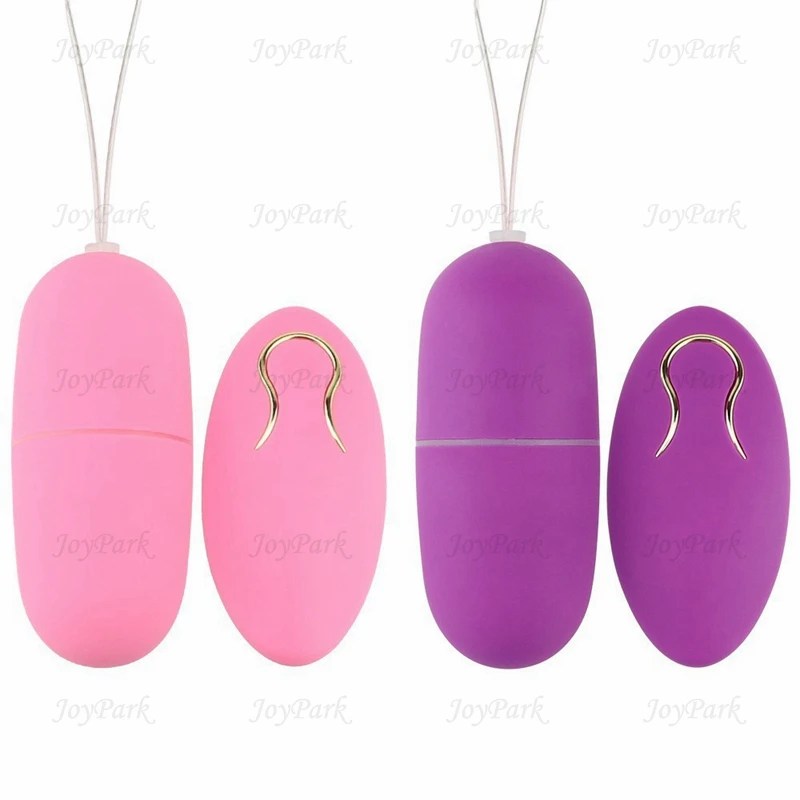 JoyPark Tragbarer, kabelloser und leistungsstarker Mini-Vibrator mit Fernbedienung – Liebes-Ei für Frauen_voghion.com