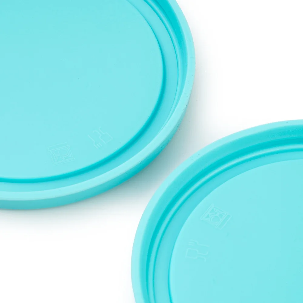 Circular Silicone Cup Lid Leak-Proof and Dustproof Multi-Purpose Fresh-Keeping Seal for Ceramic Tea Cup and Mug Accessories factory