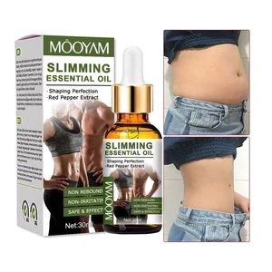 Cellulite Slimming Oil Lose Weight Slim Down Cream Fast Fat Burning Essence Oil Belly Thigh Body Slimming Essential Oil