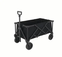 Eaynon Foldable Electric Beach Wagon Kids Cart with Metal Platform for Shopping Tools Outdoor Camping and Storage