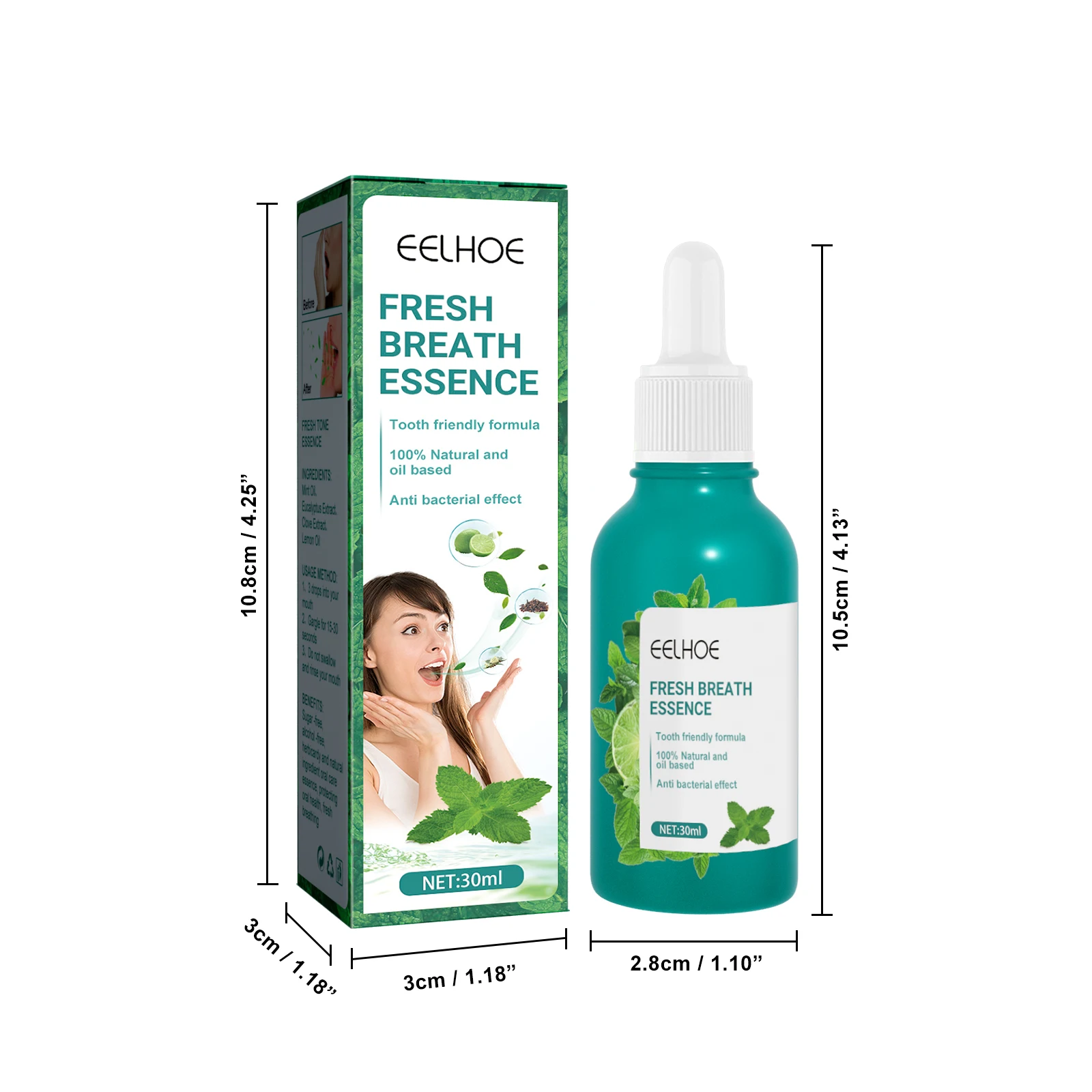 Best Selling Mint Flavor Spray Breath Freshener Mouth Spray Bad Odor