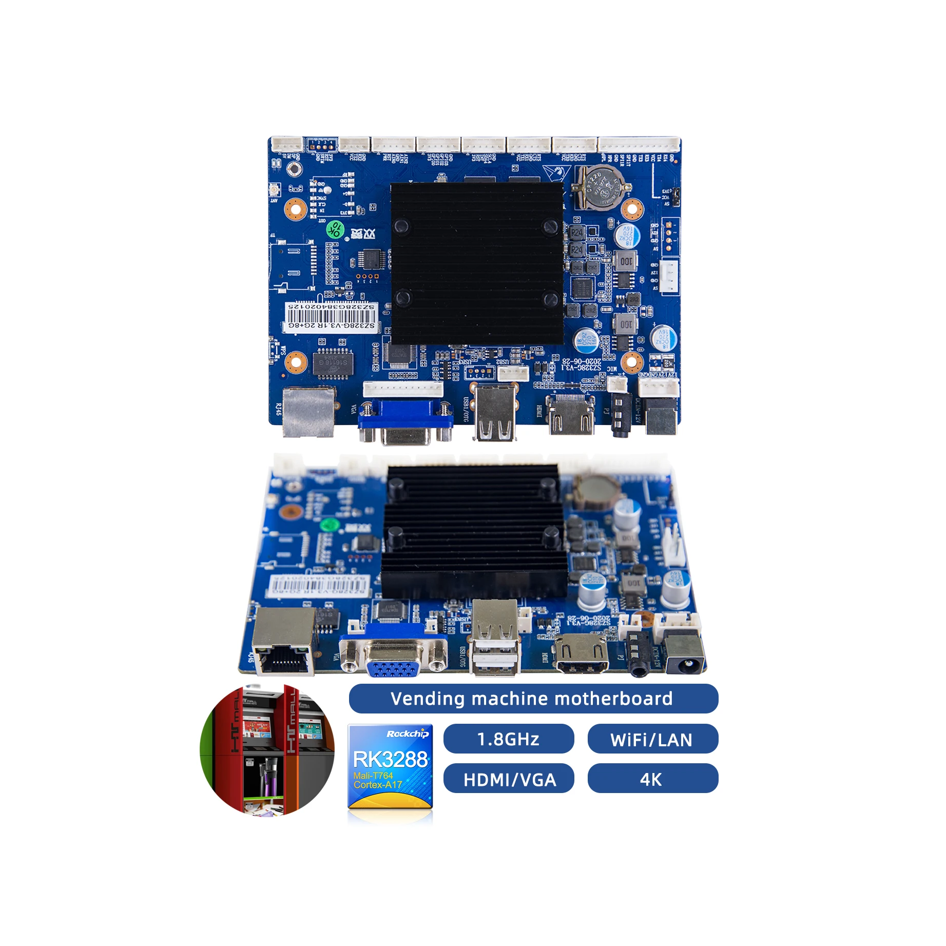 Rockchip 3288 Android Motherboard - High Performance