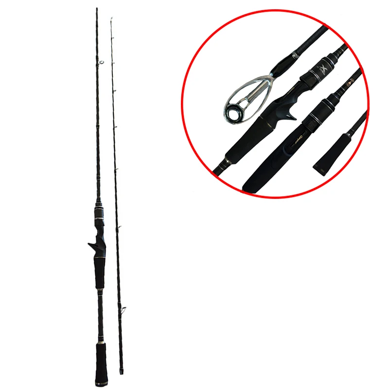 2 piece ultralight fishing rod