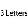 3 Letter