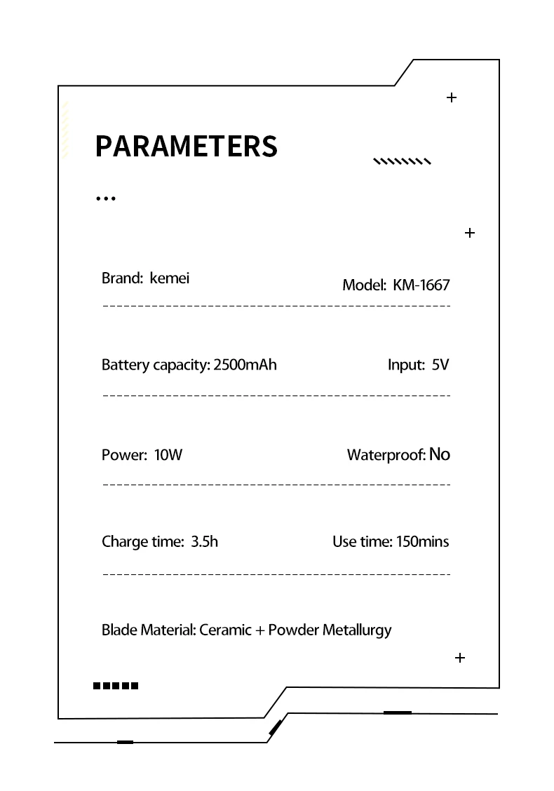 Specifications