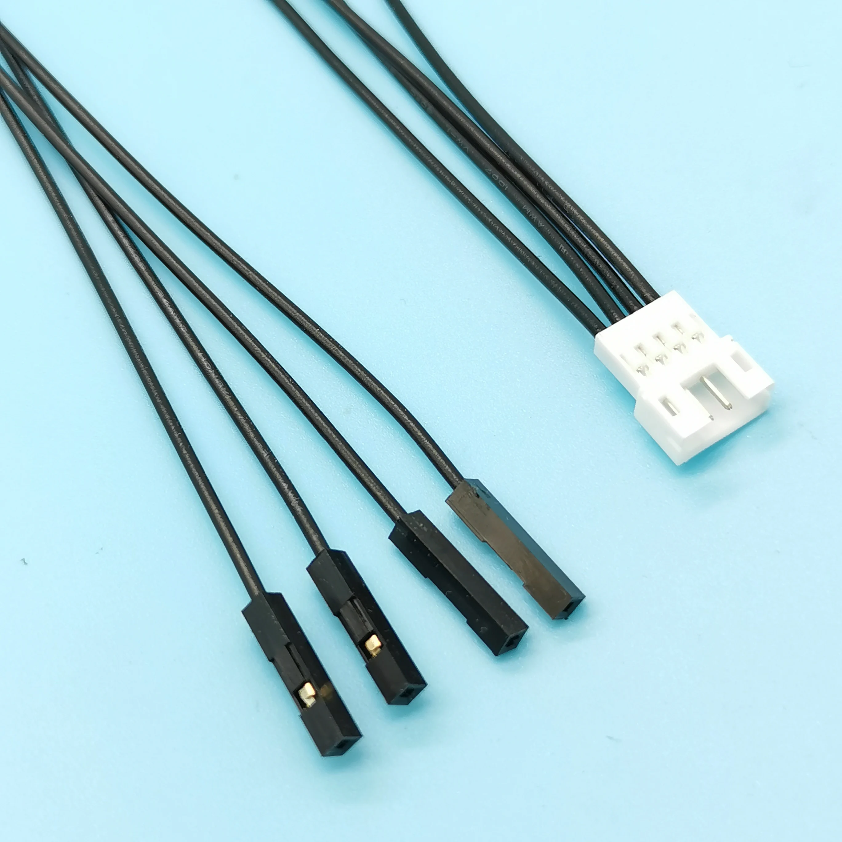 ph2.0 插头 4pin杜邦 1pin电缆