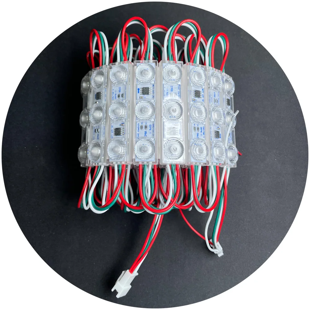 Super Brightness RGBW AC Diffuse Injection Led Modules for Light Advertising and Backlighting