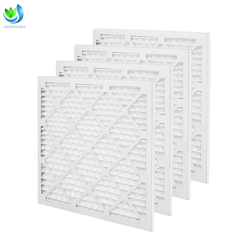Customized Pleated AC Furnace HVAC 16x25x1 16x20x1 20x20x1 20x25x1 Air Filter MERV 8 10 13 16 Replacement Air Conditioner Filter