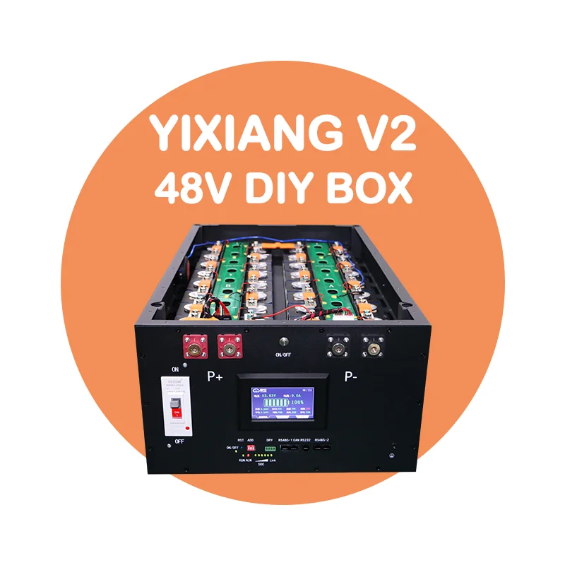 YIXIANG V2 Box 48V DIY Lithium Battery Kit with 200A BMS for Solar ...