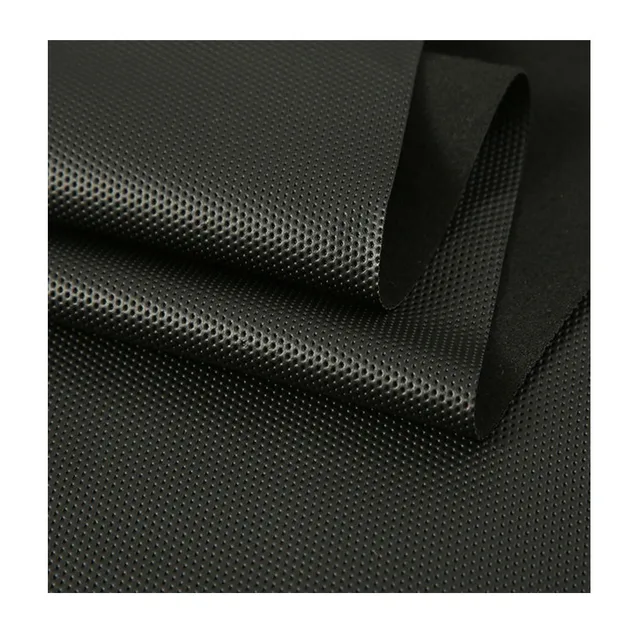 Microfiber Synthetic Punching Action Leather for Automotive Interior Eco Friendly High Quality Faux Leather for Car seat Covers
