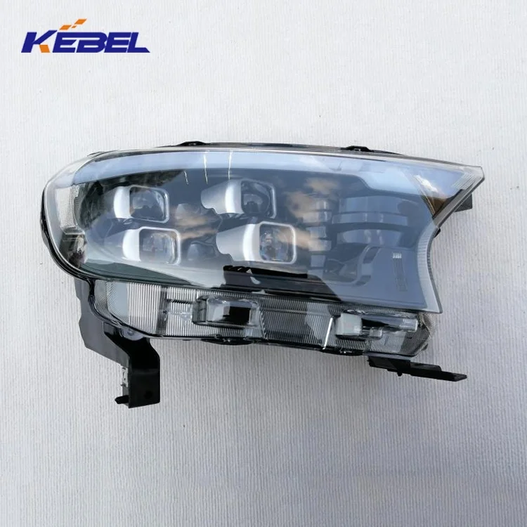 Kebel Car Lighting Systems 4 Lens Auto Headlamp Customizable Car Headlight Led for Ford Ranger 2014 2015 2016 2017