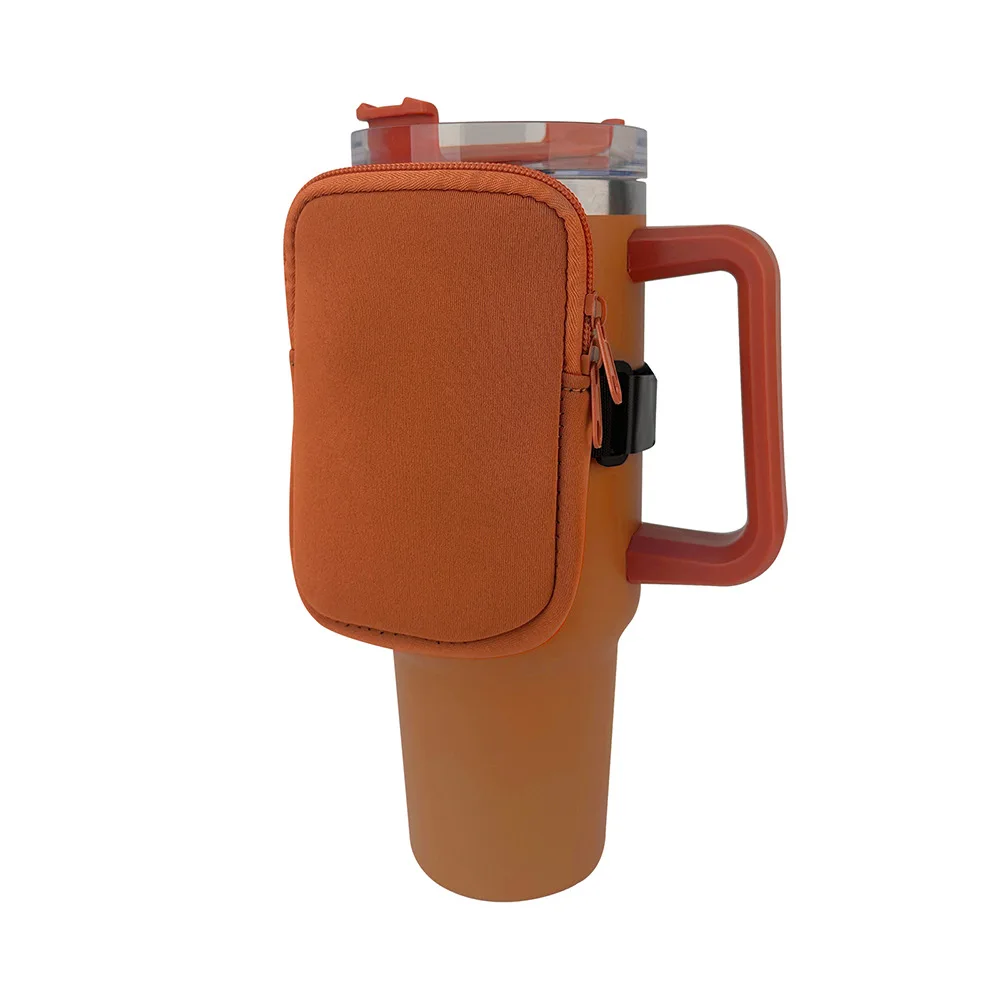 40oz Tumbler Mug Holder Carrier Neoprene Water Bottle Purse Pouch Sleeve Bottle Bag Pouch Holder