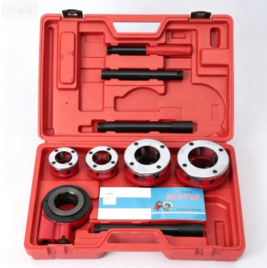 Professional Manual Galvanized Steel Pipe Threading Machine Portable Handheld Clamp Pipe Cutter
