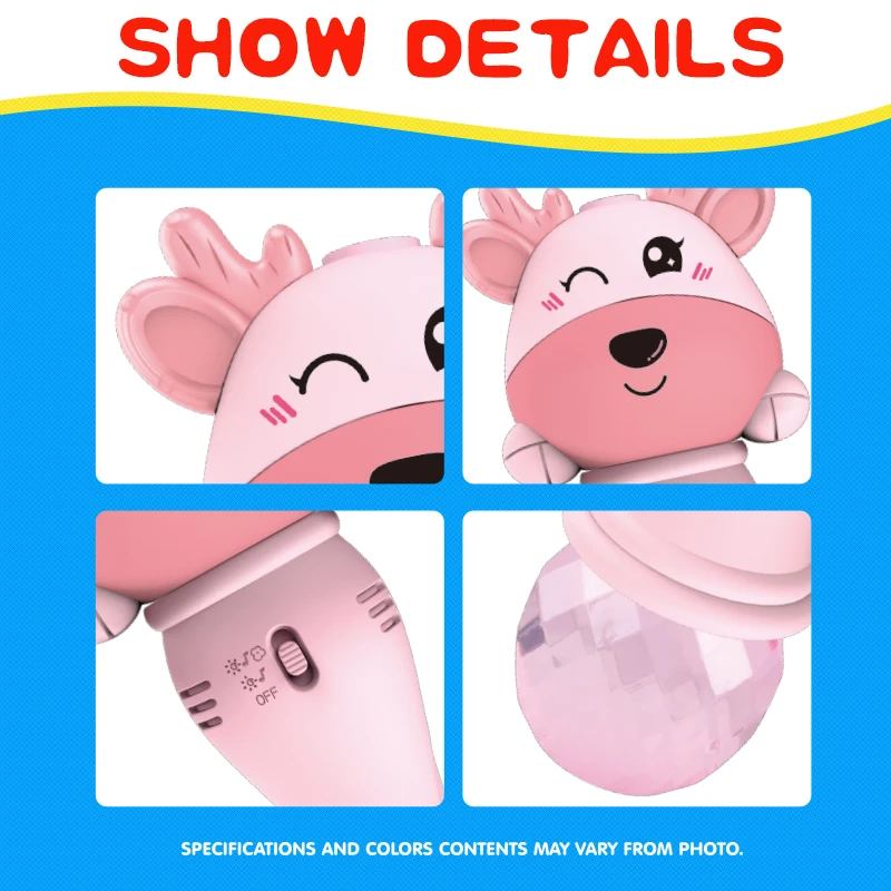 Летний Электрический музыкальный световой пистолет для детей