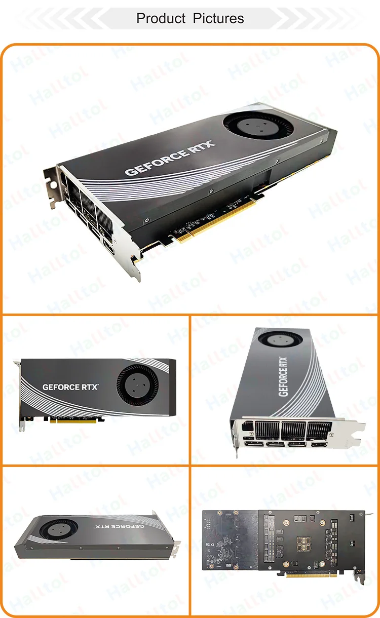 Customized RTX4090 24GB Video Graphics Card for Game CUDA 16384SP 384 ...