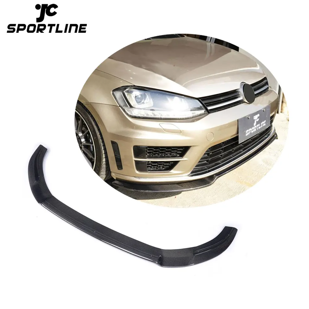 Carbon Fiber Front Diffuser Lip for VW Golf 7 VII MK7