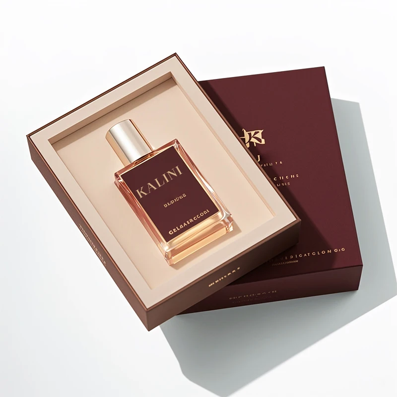 Customized Labels 50ml Luxury Packaging Boxes Empty Puff Perfume Bottle with Box