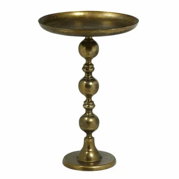 Gold Antique Finished Round Table