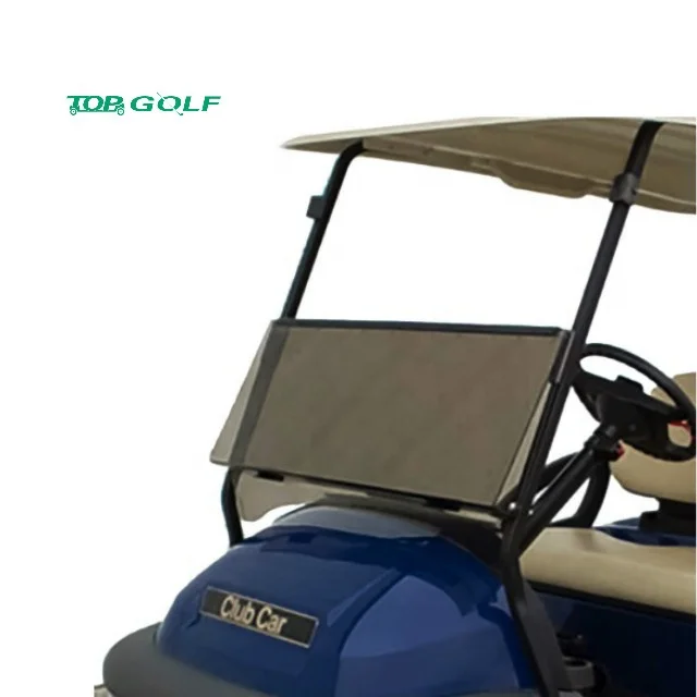 club car ds 2 piece fold down windshield