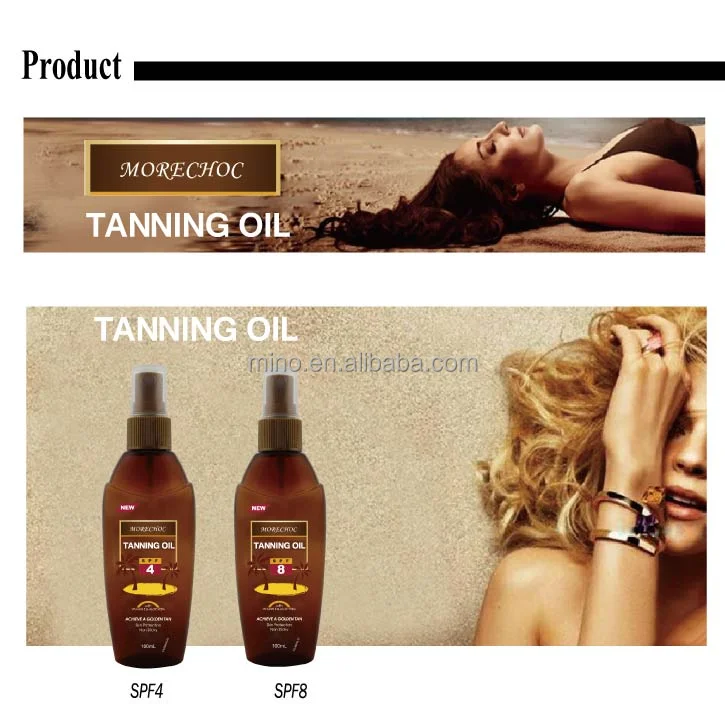 Mino Sun Tan Oil Manufacturers Oem Good Quality And Long Lasting Using