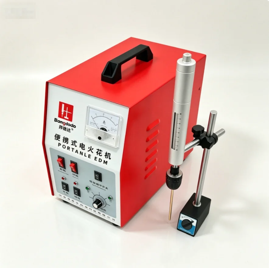 TEBAK BD-500C Portable CNC Electro Erosion Machine Mini EDM Driller for Broken Tap Bolt Screw Extraction