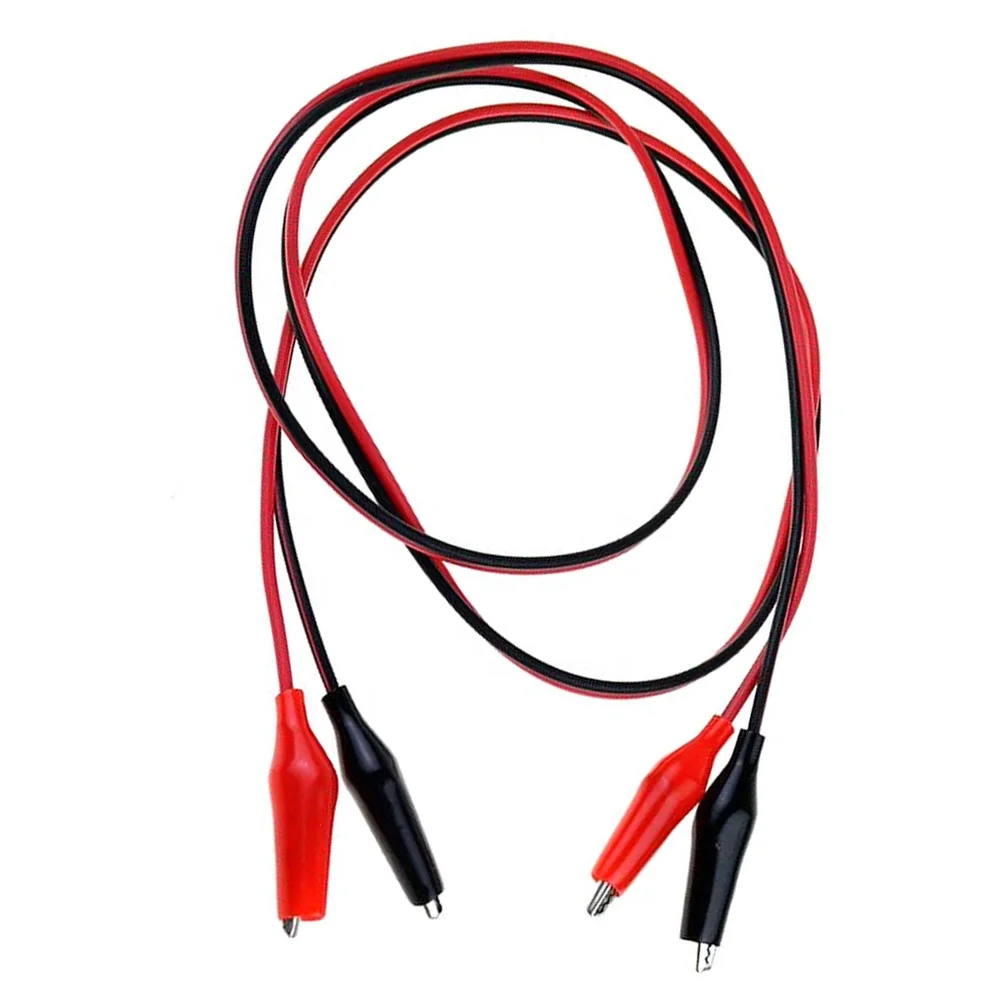 Alligator Clips Electrical DIY Test Leads Alligator Double-ended Crocodile  Clips Roach Clip Test Jumper Wires| Alibaba.com