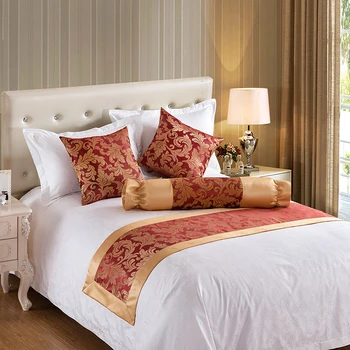 High Quality Hotel Bed Runners and Cushions
