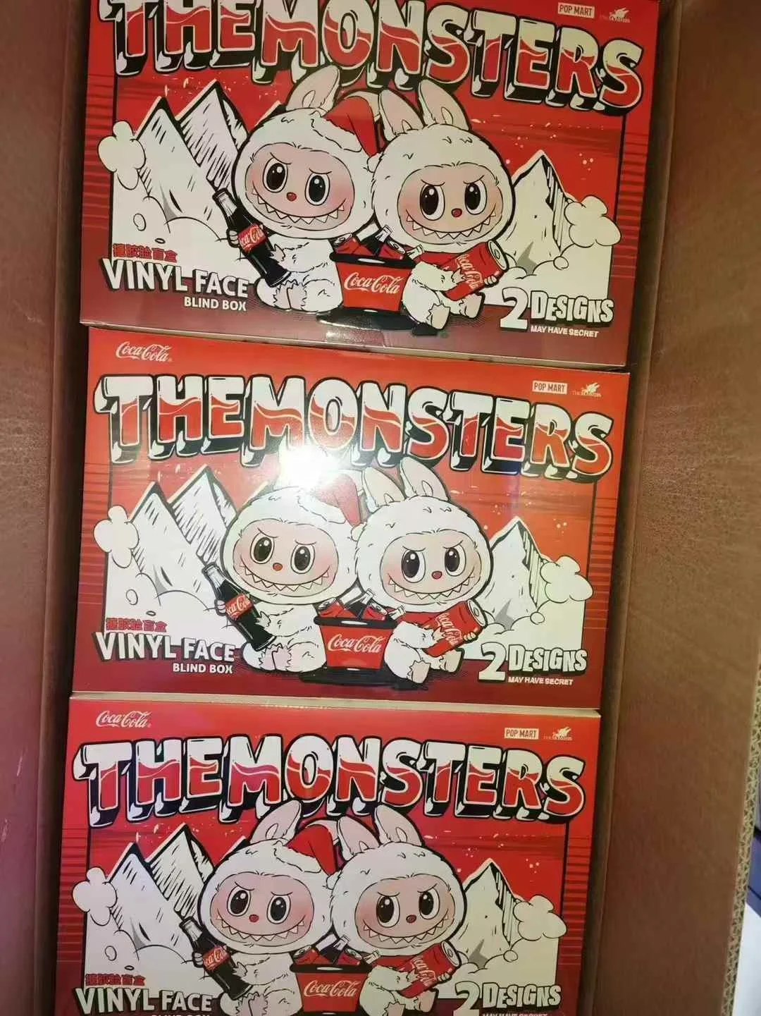 アイドル POPMART labubu3.0 1box POPMART Labubu V3 The Monster Big Into Energy Plush blind