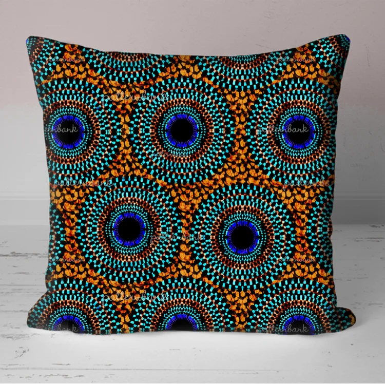 african print throw pillows