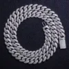 10mm 925 Silver 2 rows of stones
