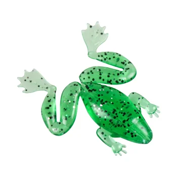 49 mm 3.5g PVC Pesca Soft Frog Fishing Tackle Artificial Silicone Frog Lure for River Swimming Bait Fishing – Soft Lure – view 2