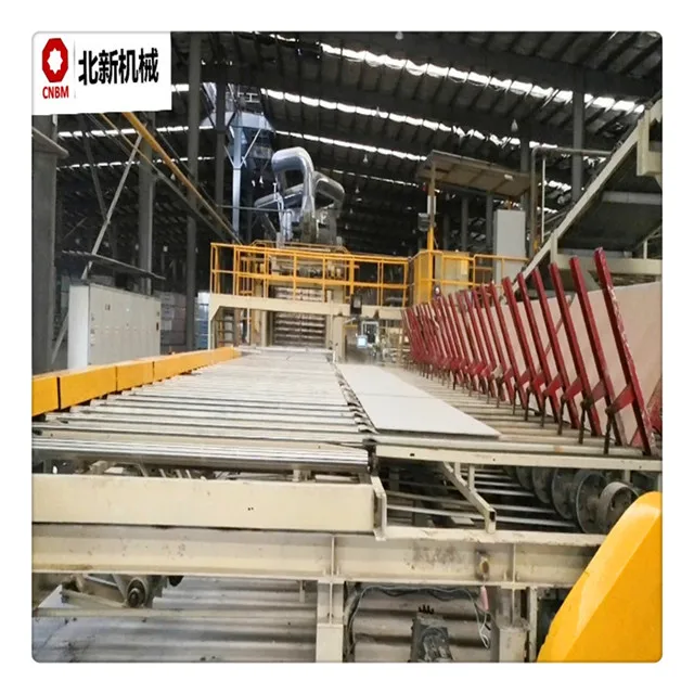 China Automatic Gypsum Board Production Line Making Machine /plasterboard Manufacturing Machine