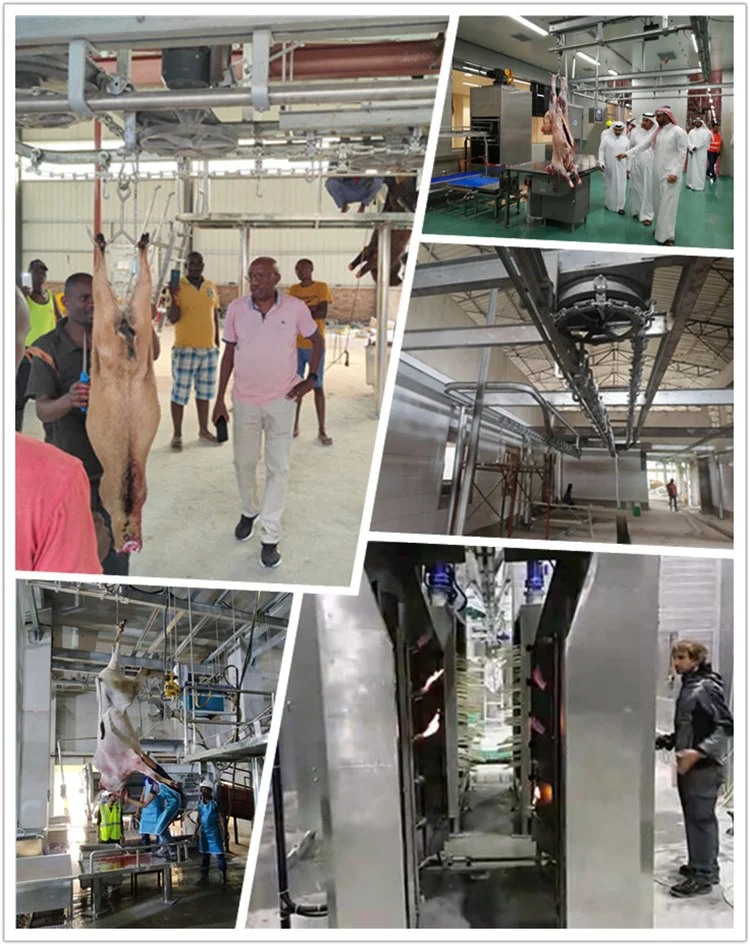 Factory price meat processing equipment slaughtering production line pig bone removal conveyor