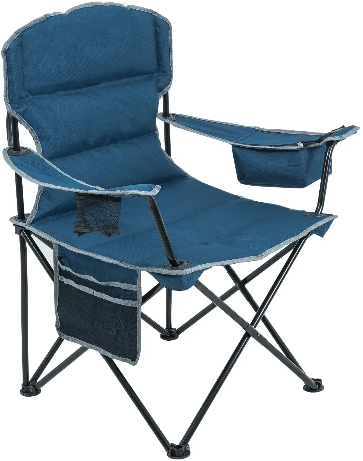 high back padded camping chairs