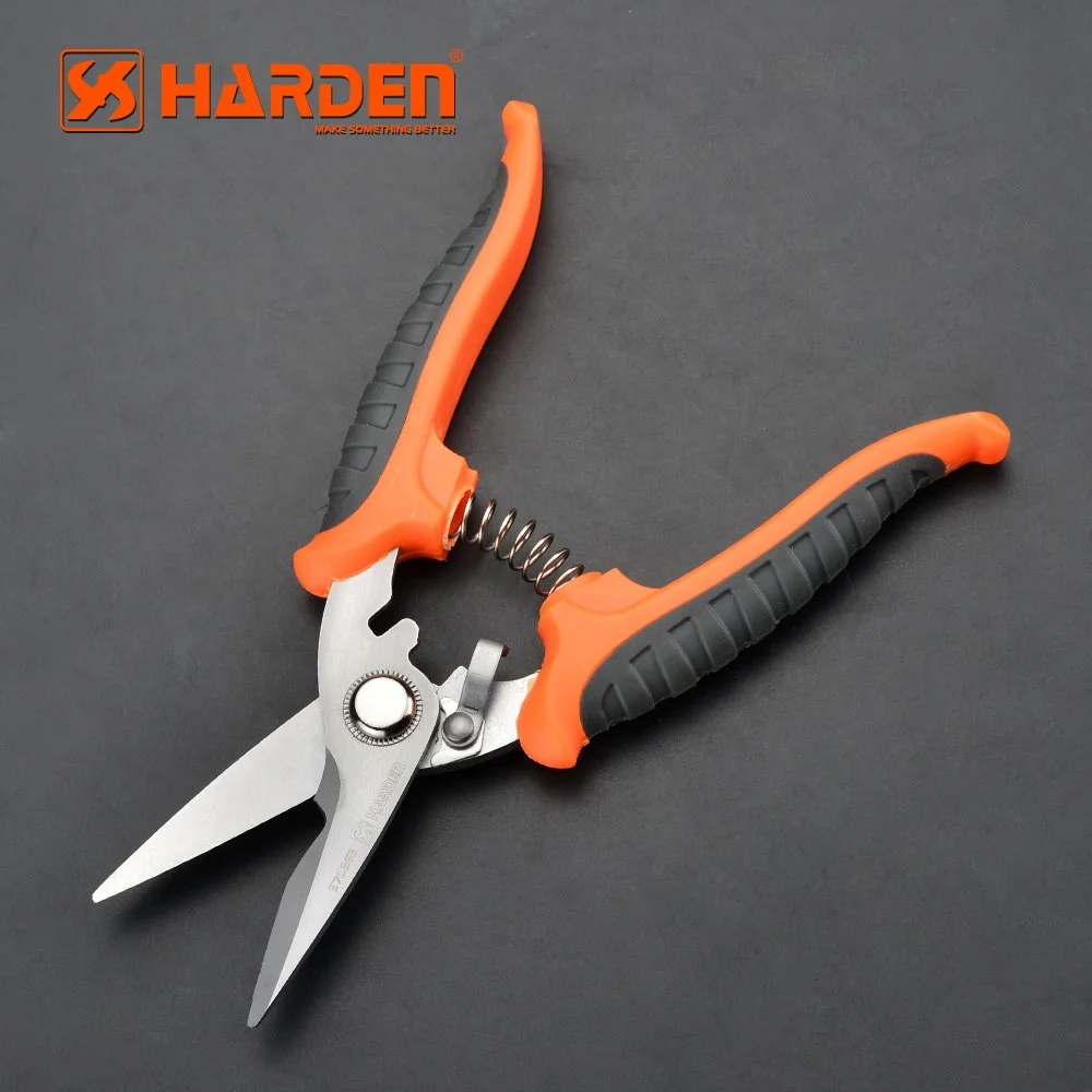 180mm Multi-Purpose Heavy Duty Sharp Cutting Scissors Leather Aluminum