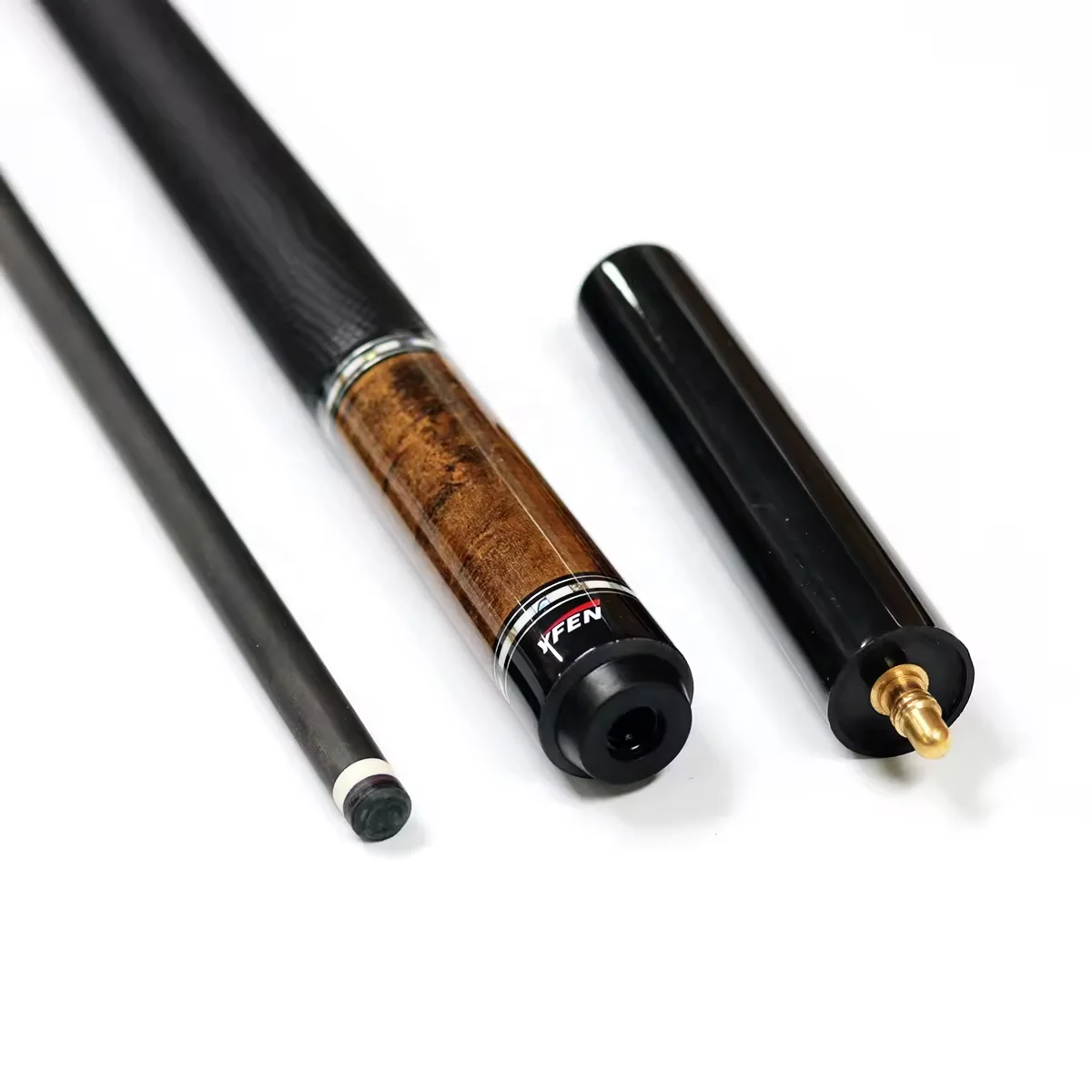 Yfen M8 Handmade Carbon Fiber Pool Cue - 12.5mm/11.5mm