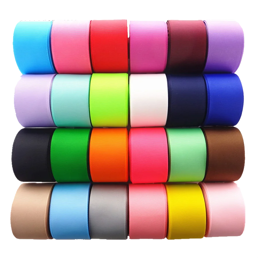 2 Inch Paper Ribbon 25 Yards/Roll 2 Inch 50mm Single Side Satin Ribbon Fabric Webbing ...
