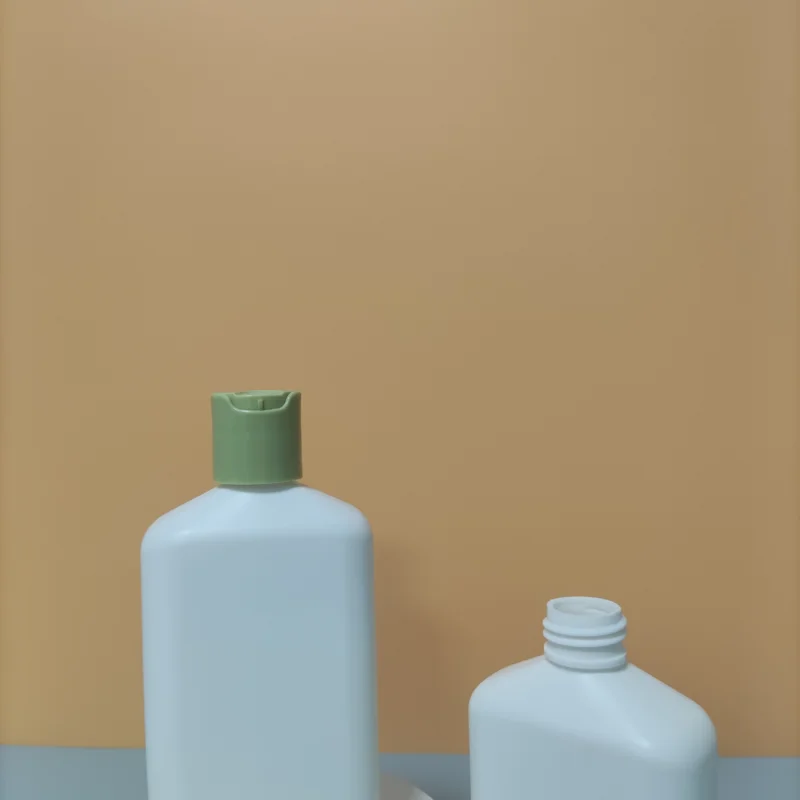 Hdpe Flat Square Rectangle Shape Matte 200Ml Conditioner Lotion Hair Oil Body Wash Shampoo Cosmetic Bottle