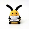 Tarjeta b de abeja de fondo grande